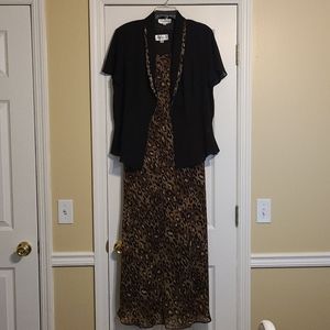Studio I leopard print Size 16 dress